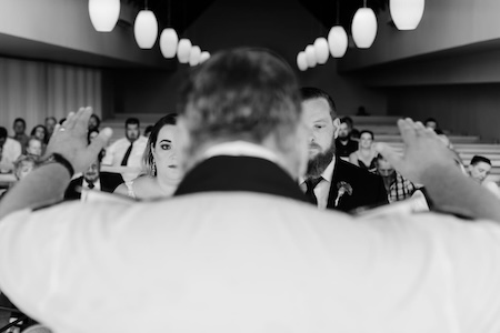 Wedding ceremony by Dr. Gerrit Rademeyer in Oyster Bay (Oesterbaai)