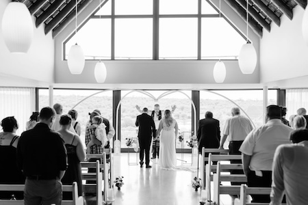 Wedding ceremony by Dr. Gerrit Rademeyer in Oyster Bay (Oesterbaai)